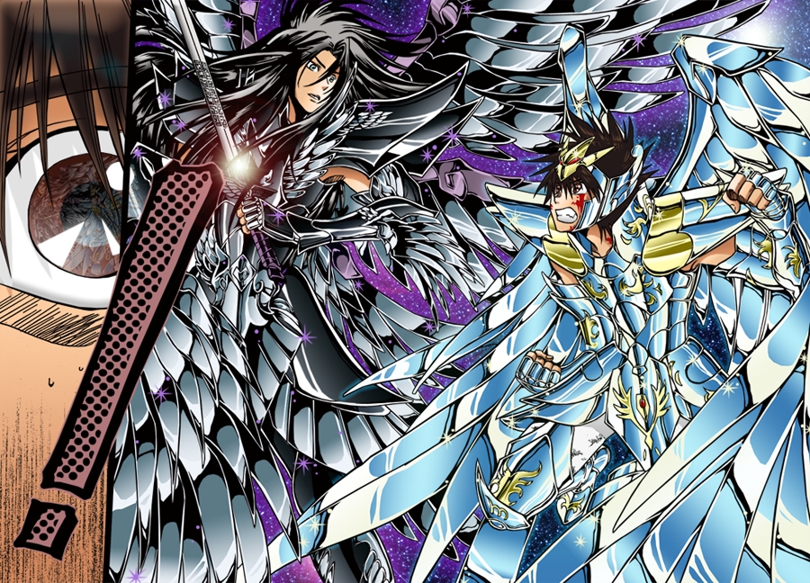 Bronze Saints With God Cloth Lost Canvas Colorizations Fanarts